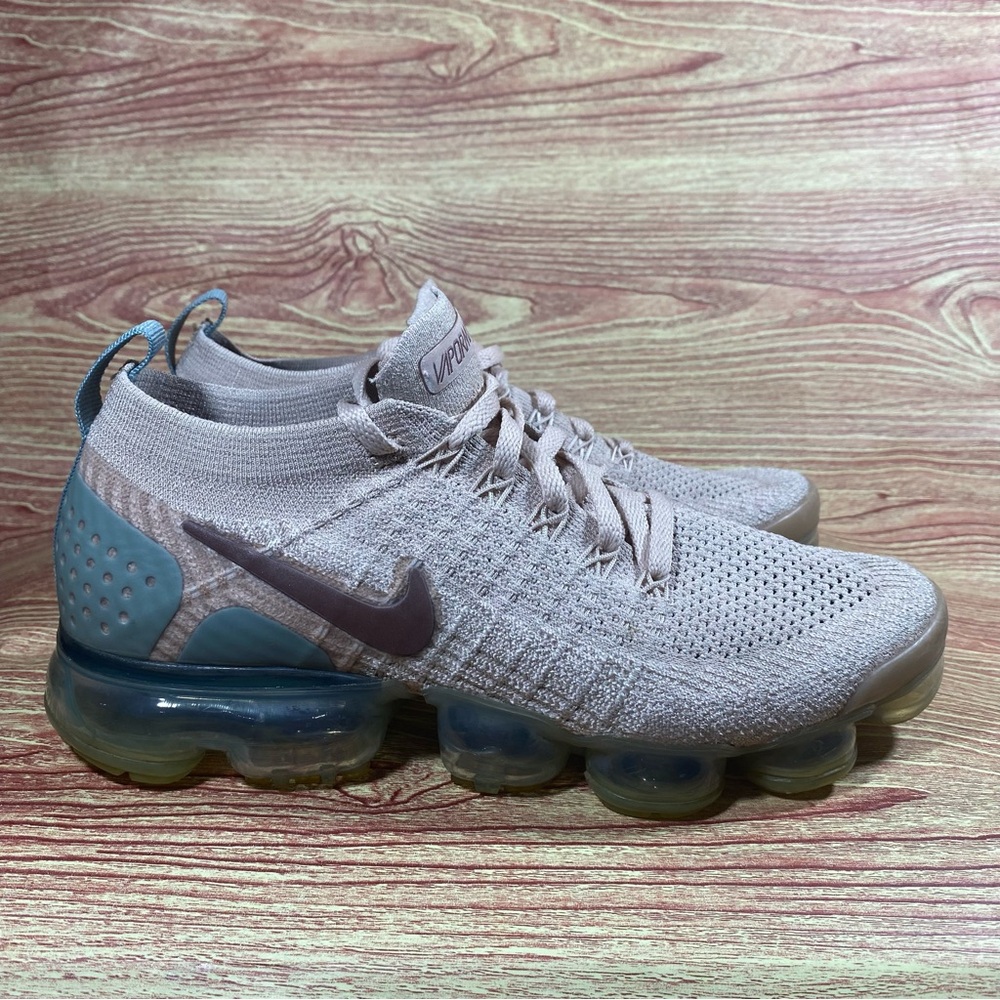 Nike Vapormax Flyknit 2 Particle Beige Running Sneakers 8.5